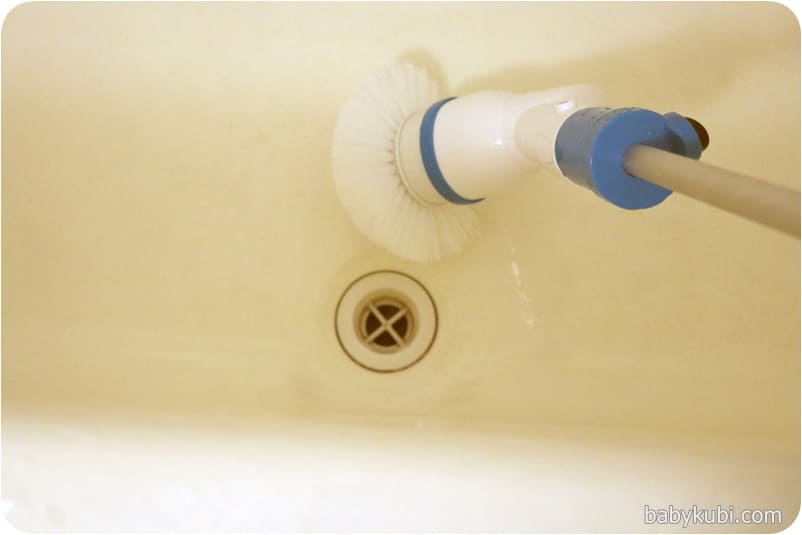 電動浴室掃除ブラシ