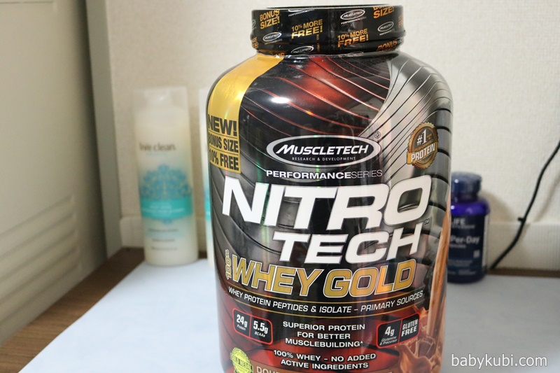 Muscletech, Nitro Tech（ニトロテック）、ホエイプロテインパウダー